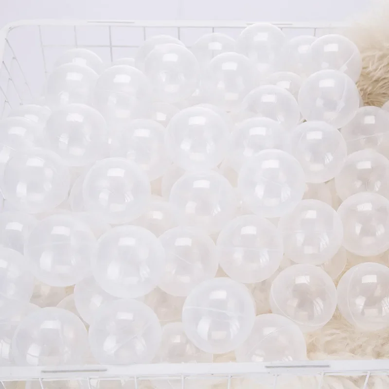50 stks Kleurrijke Liefde Ster Plastic Oceaan Ballenbakken Milieuvriendelijke Grappige Baby Kid Zwemmen Pit Spelen Speelgoed Water Zwembad Ocean Wave Ballen Geschenken