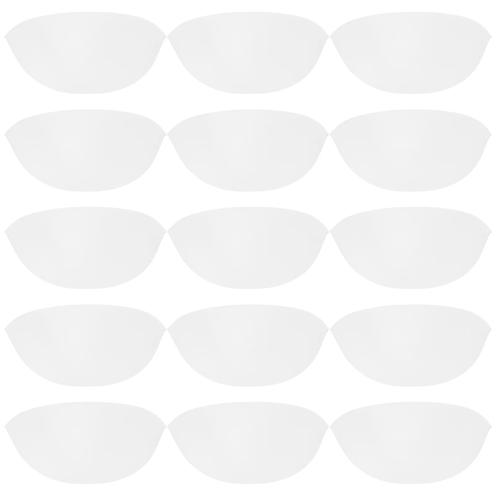 

20pcs Baseball Insert White Shaper For Sun Hat Knitted Cap Hat Bump Cap Replacement Liner Curved Brim