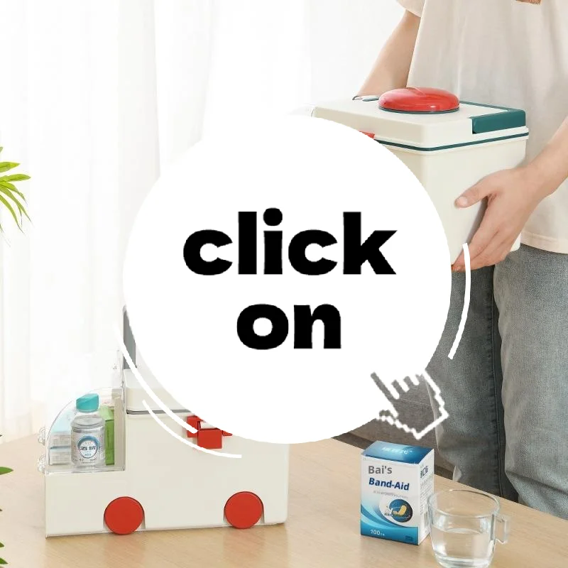 

Портативная аптечка для скорой помощи, большая емкость, бытовые медицинские классификационные ящики для хранения мелочей