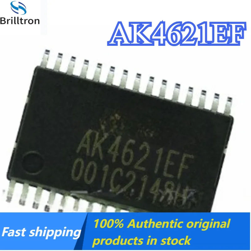2-20PCS AK4621EF AK4621 VSOP-30 Audio Codec Chip Brand New Original in Stock , Fast Shipping.