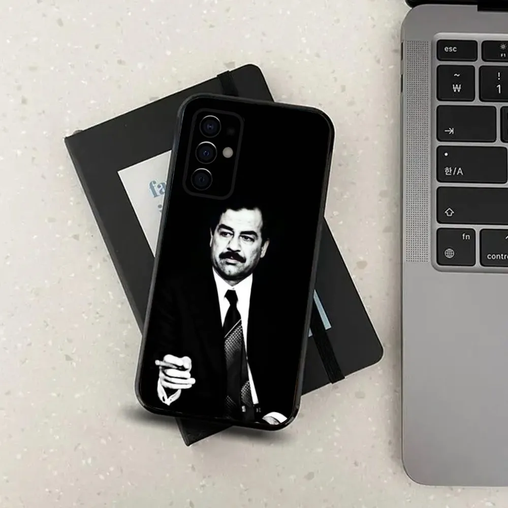 Saddam Hussein Phone Case For Samsung S24,S21,S22,S23,S30,Ultra,S20,Plus,Fe,Lite,Note,10,9,5G Black Soft Cover image 3