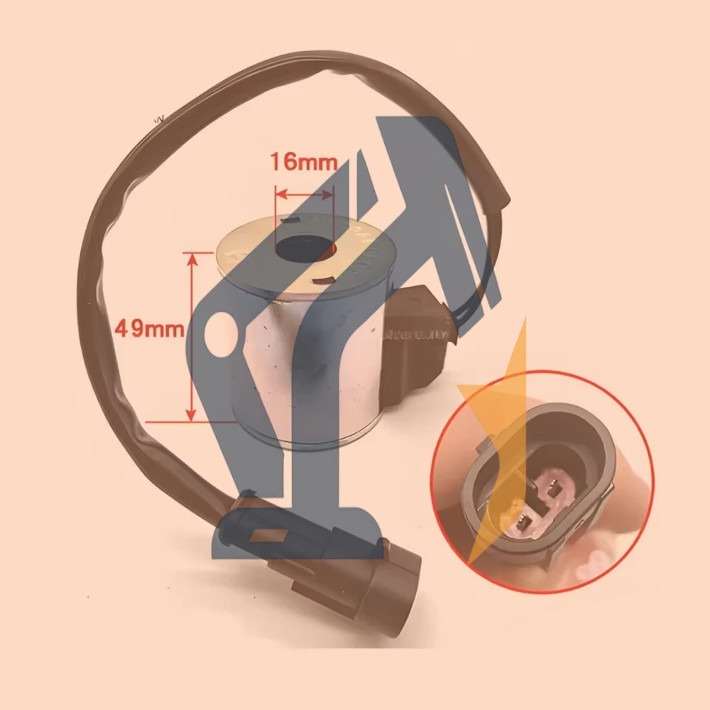 

Suitable Apply To Xg806/808/815/822/836f Pilot Safety Lock Solenoid Valve Coil Spool Spare Parts