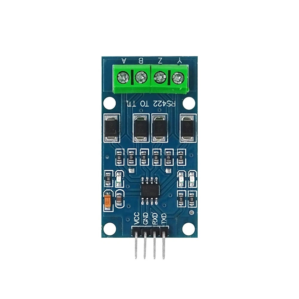 RS422 mutual conversion TTL two-way signal module full duplex 422 turn single chip MAX490 to TTL module