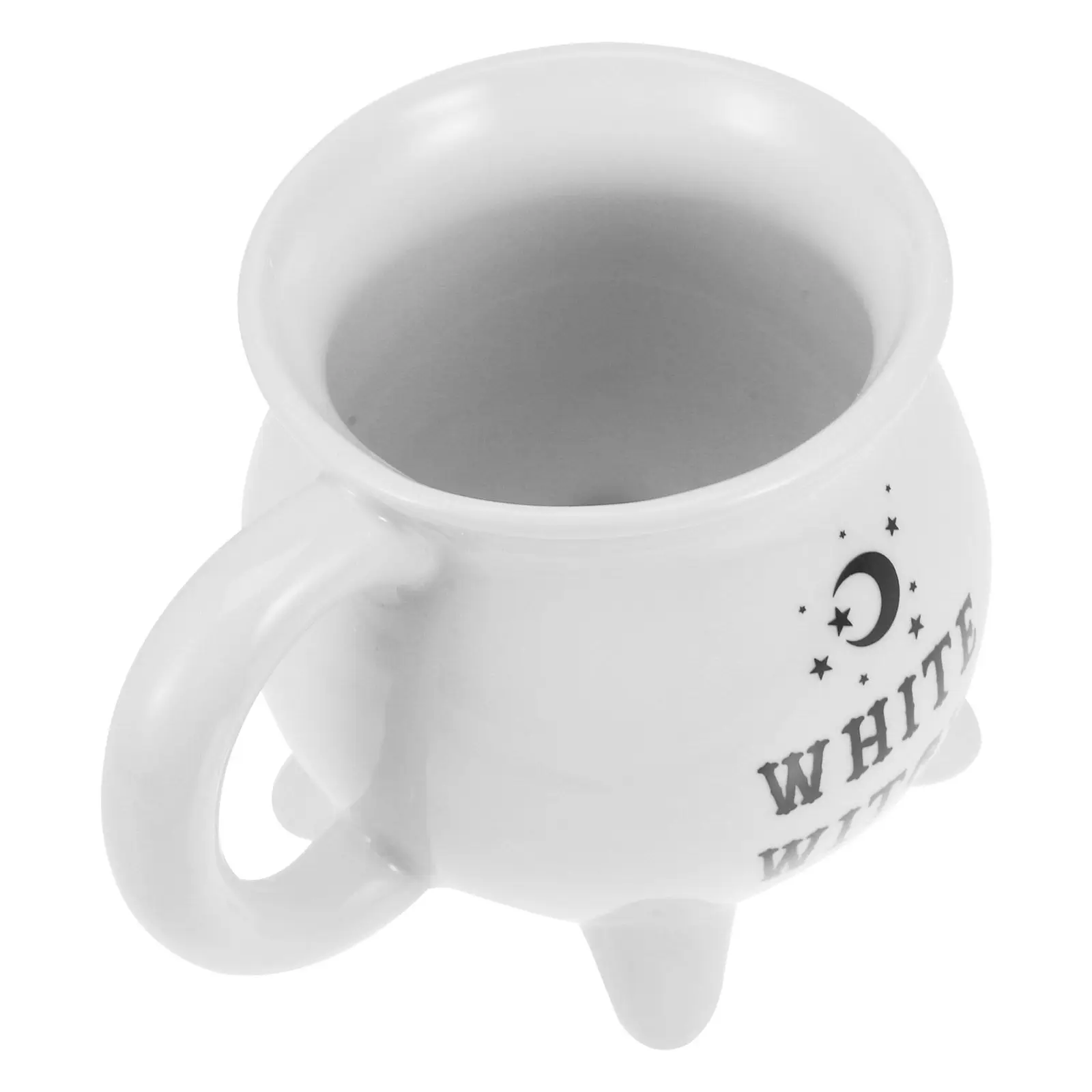 Halloween Ceramic Mug Witch Cauldron Design Coffee Tea Cup for Festive Parties Family Gift