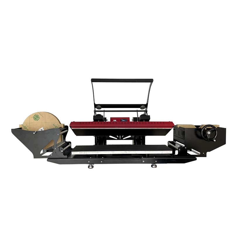 Wholesale 25x100cm Semi-Automatic Auto Open Sublimation Printing Lanyard Heat Press Machine