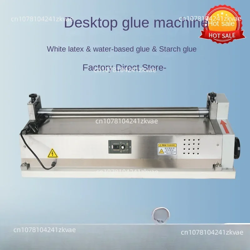 720A Cold Glue Small Desktop Gluing Machinehot Melt Glue Machine/paper Gluing Machine with Cold Glue