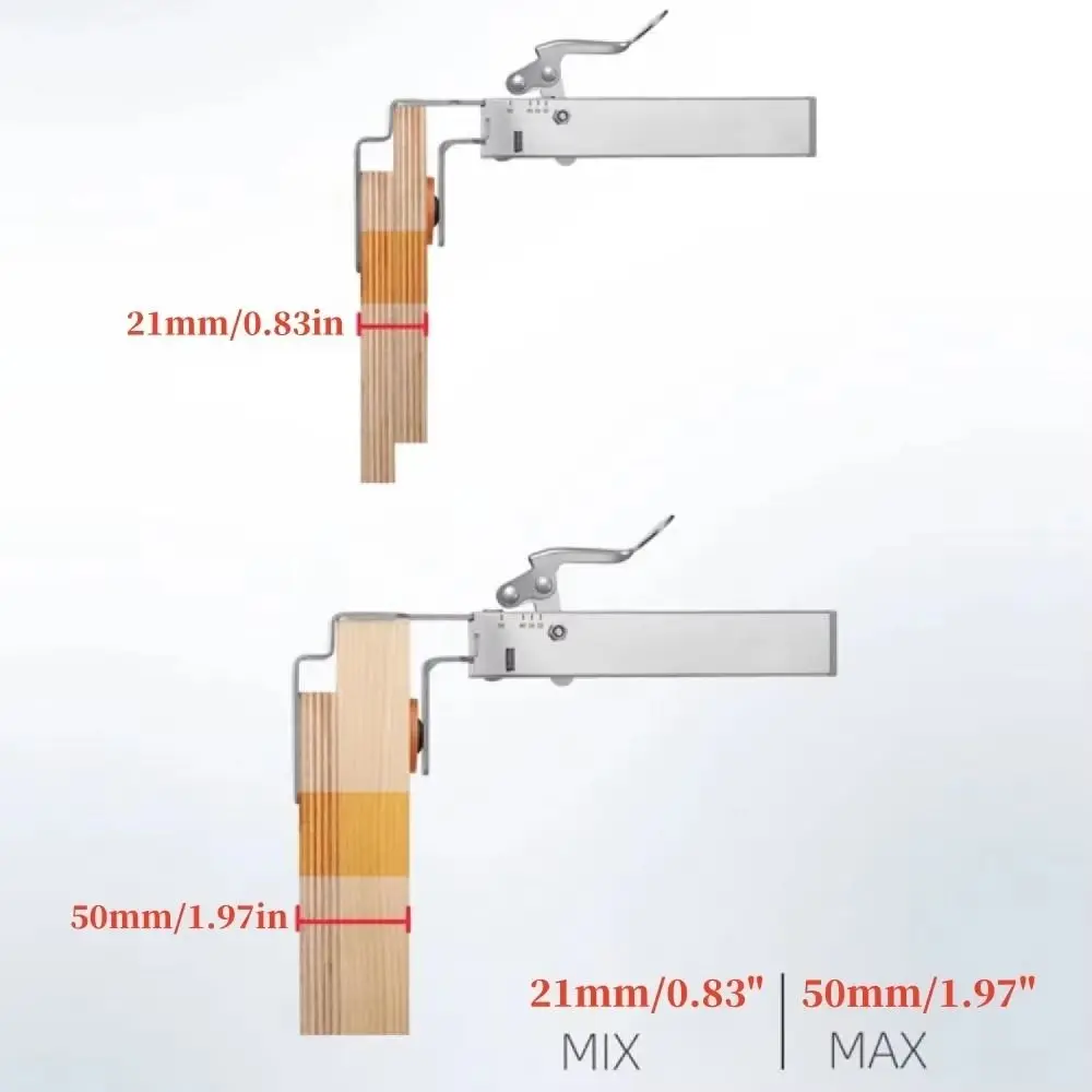 Detachable Adjustable Drawer Fix Clip Fast Press Hand Tool Drawer Front Installation Clip Adjustable Telescopic Woodworking Jig
