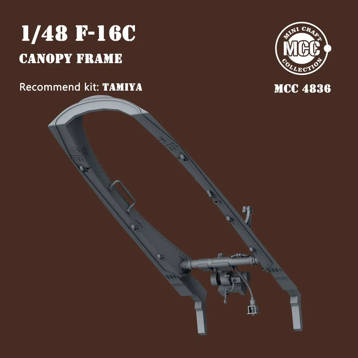 

MCC 4836 1/48 Canopy Frame of Single Seat F-16 - Upgrade Detail Set