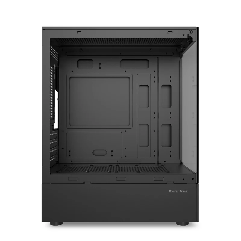 Power Train Illusionary Realm Computer Case M-ATX ITX Seaview Room Side Transparent Desktop Chassis Support 240 Water Cooler image 5