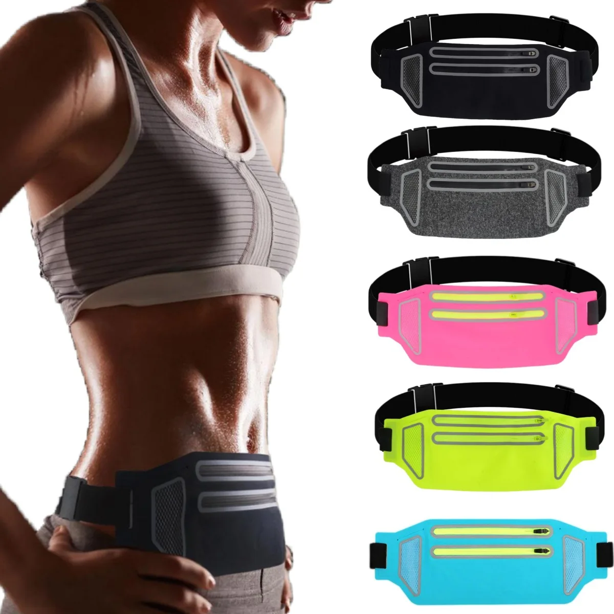 Running Fanny Pack Outdoor Sports Yoga Mobile Phone Bag Marathon Multifunctional Fitness Equipment