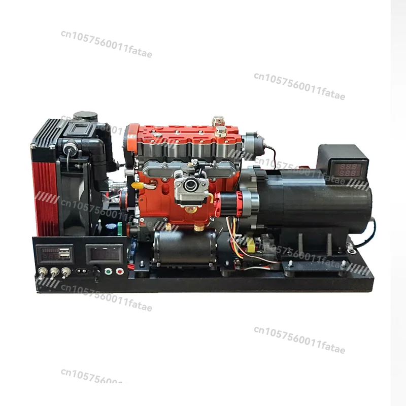 Turbocharged Engine Model Independently Lubricated Water-cooled Twin Cams
