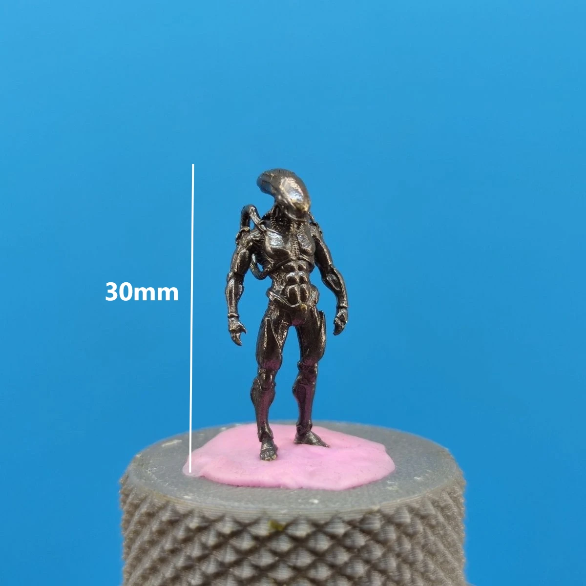 1PC Warrior Model Joint Movability Car-mounted Ornaments DIY Decoration Craft Copper Figurine Miniatures