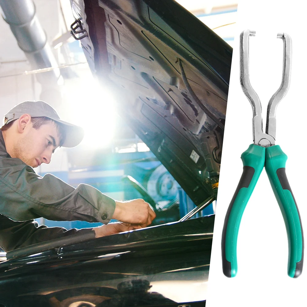 Car Fuel Line Petrol Clip Gasoline Pipe Joint Fittings Caliper Filter Hose Release Disconnect Petrol Clamp Car Repair Tool