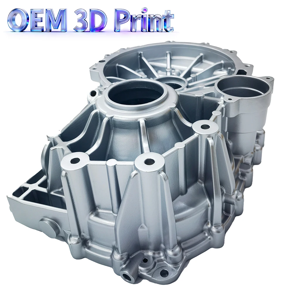 OEM SLM Metal 3D Printing Custom Hollow Suspension Bracket Irregular Curved Link Frame Stainless Steel Alloy Thin Wall Structura