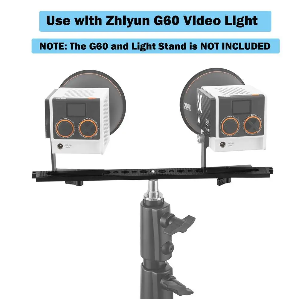 Zhiyun Ex1B08 Extension Plate for Zhiyun Molus G60/X100 COB LED Video Light Photography Lighting