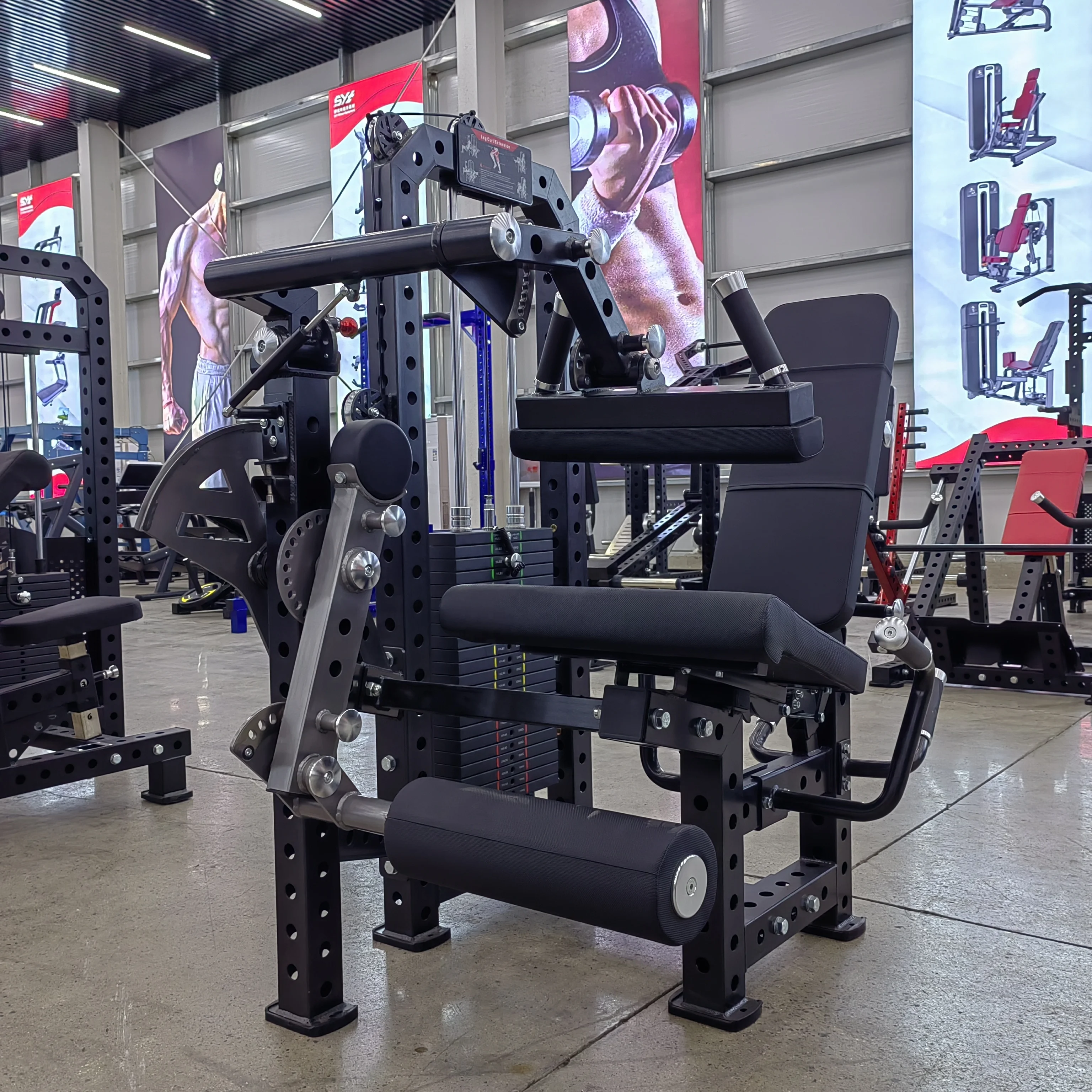 &c Large Plate Loaded Steel Lateral Shoulder Machine Commercial Use  Capacity  Muscle