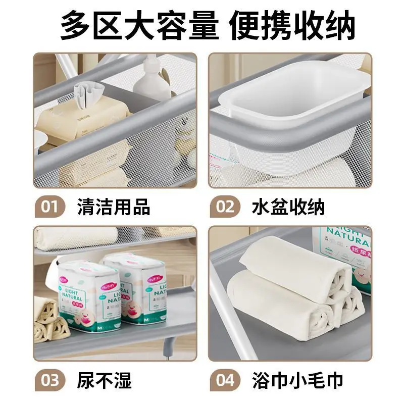 Diaper table Baby care table Bed changing diaper Wet baby Multifunctional foldable touch table Factory wholesale