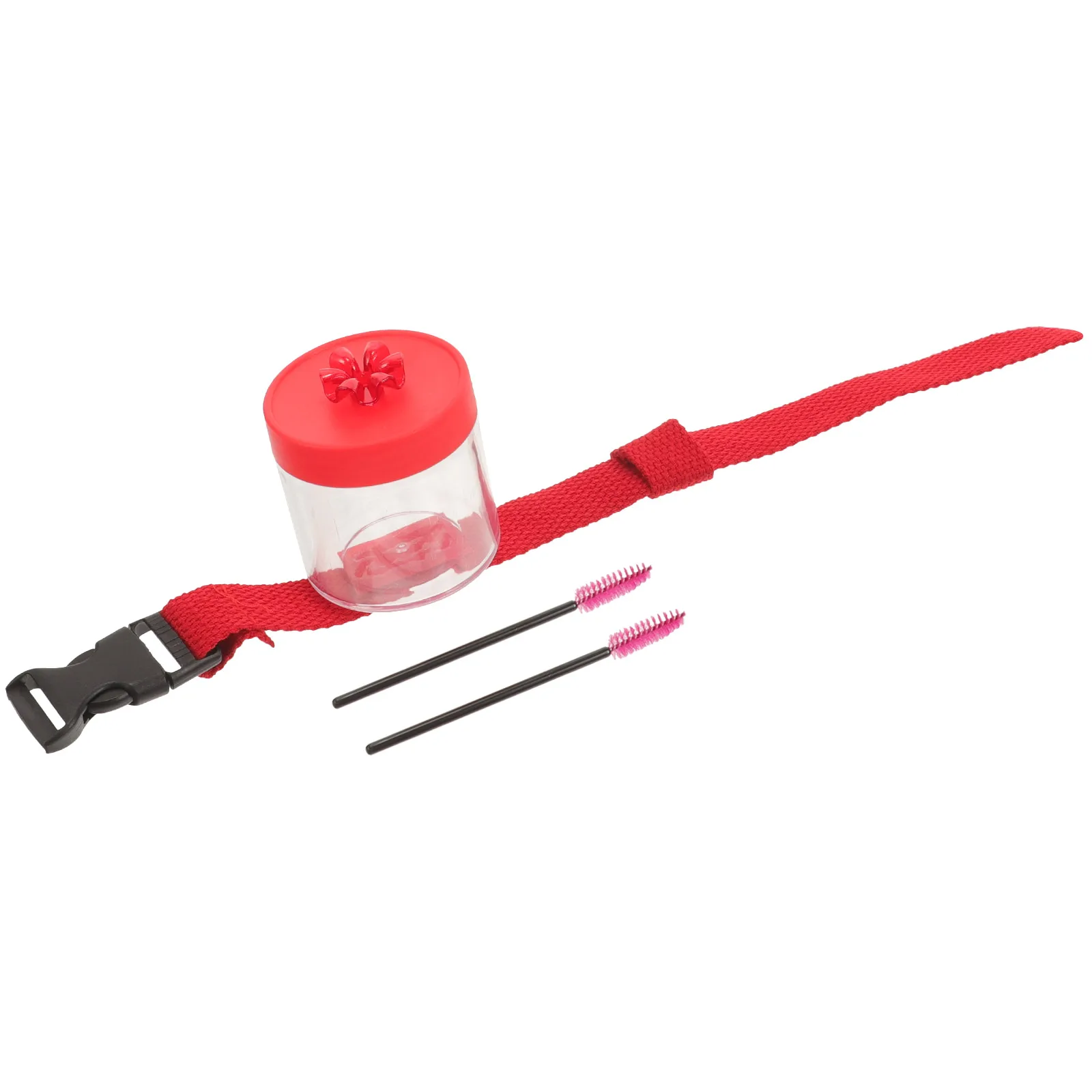 

1Set Bright Color Hummingbird Feeder Hanging Wristband Portable Bird Feeder Lightweight Ant Proof Design Hummingbird Feed Tool