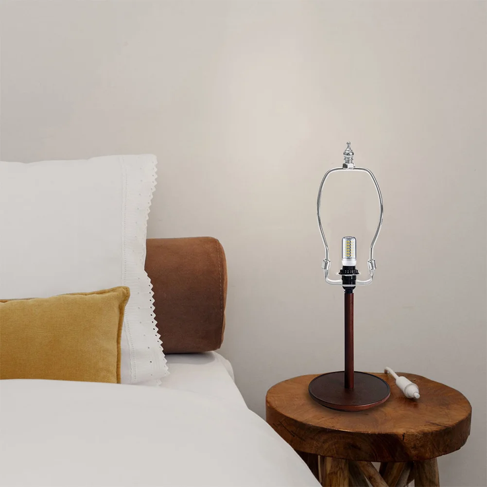 

Lamp Shade Harp Holder Adjustable Chrome Plated Antler Frame Heavy Duty Lampshade Bracket For Table Floor Lamps Lighting