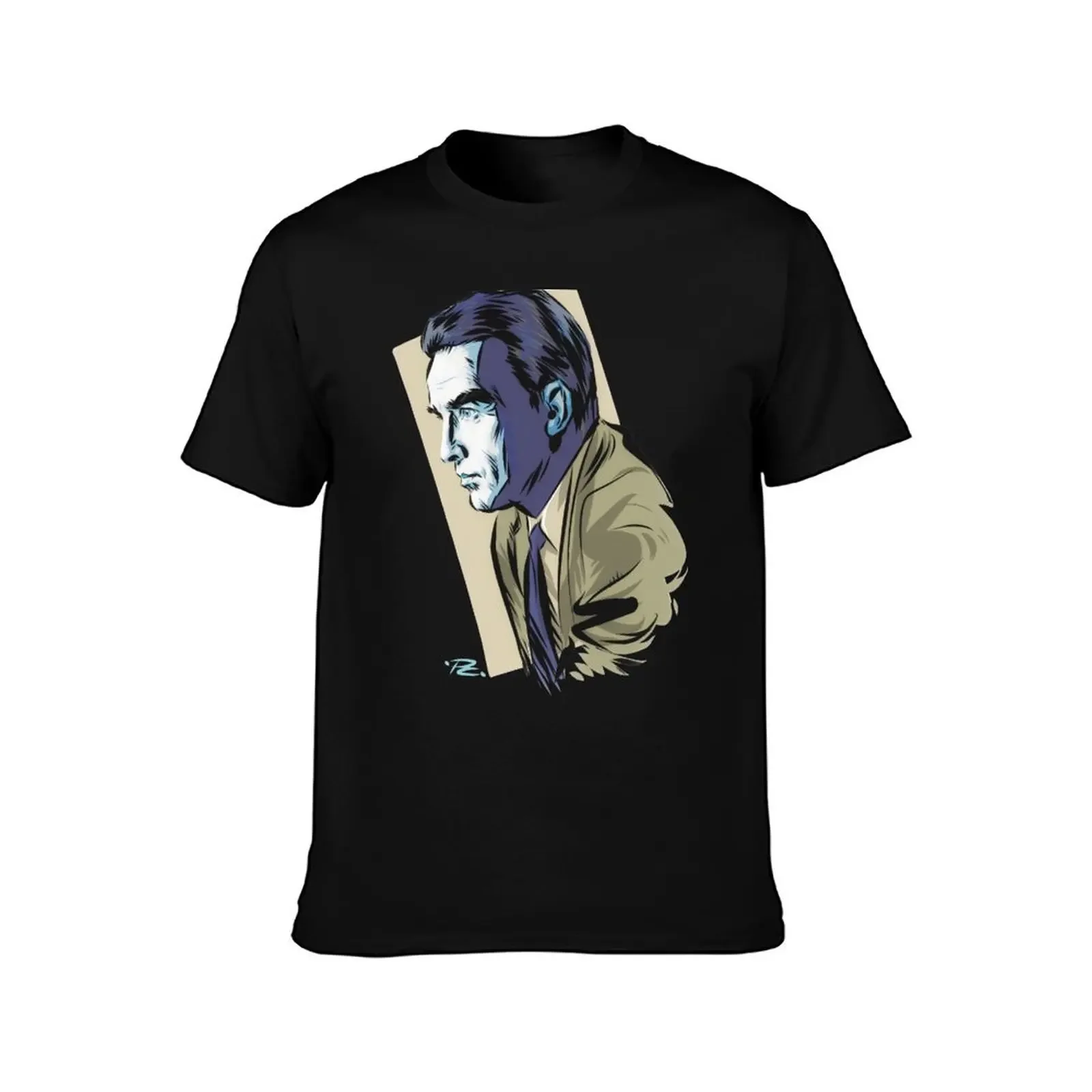 Montgomery Clift - An illustration by Paul Cemmick T-Shirt vintage graphic tee anime Anime t-shirt mens plain t shirts