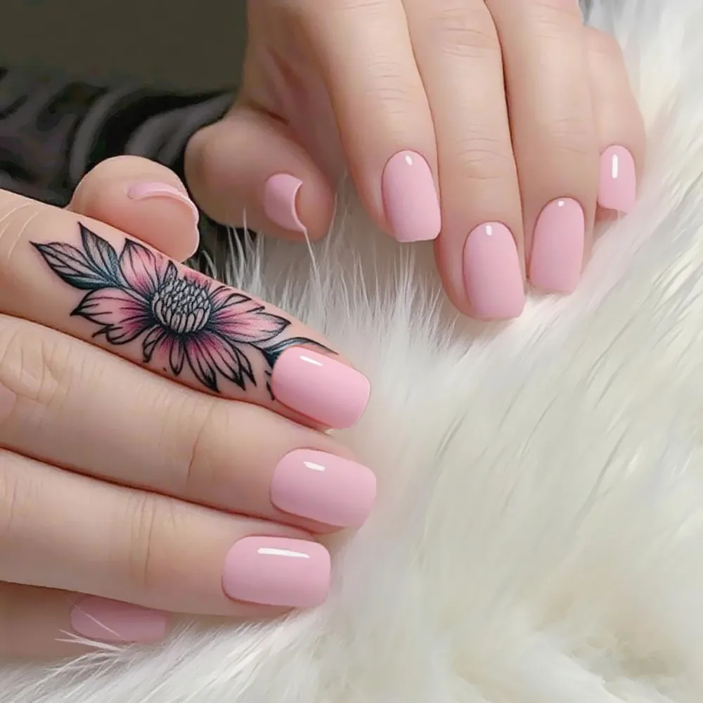 48Pcs Press On Nails Krótkie Białe Paznokcie Do Klejenia Sztucznych Paznokci Z Klejem Akrylowe Sztuczne Paznokcie DIY Girl Finger Tips Manicure Set