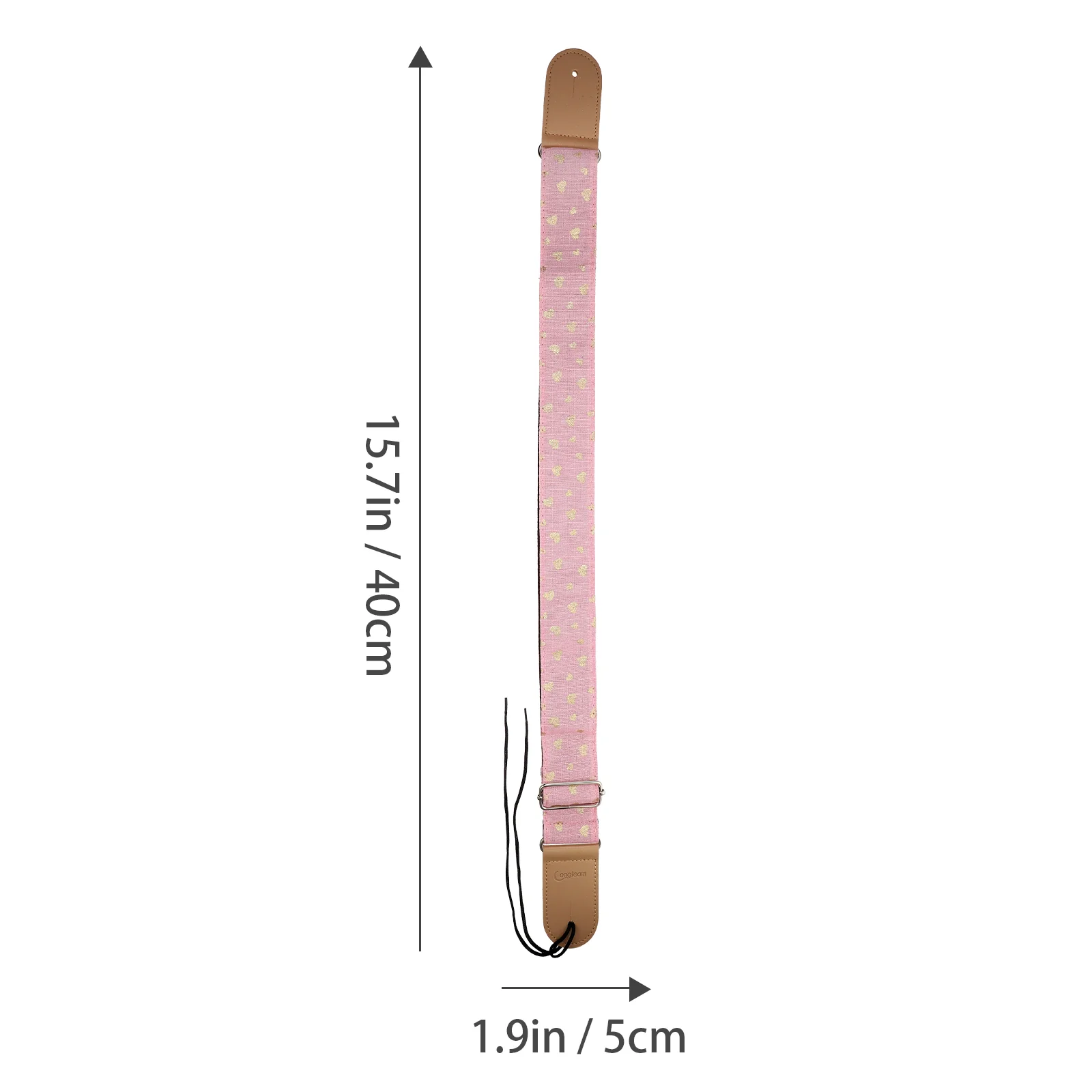 1Pc Unique Guitar Accessory Guitar Strap Practical Instrument Strap (Pink)