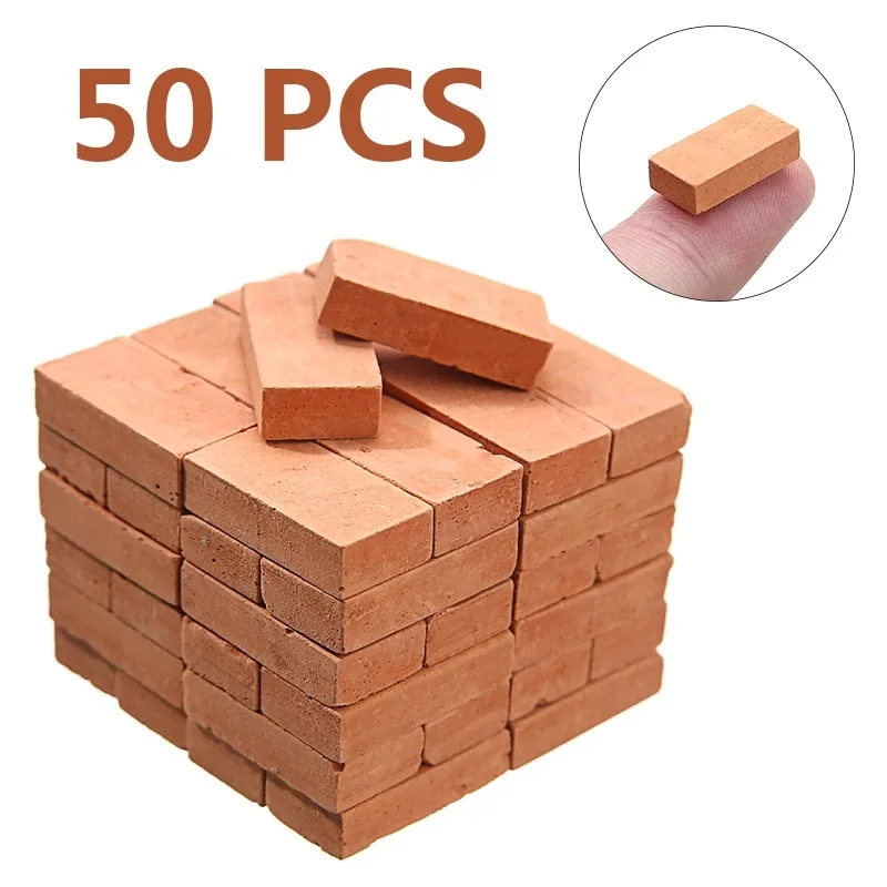 50-150 stuks 1:16 echte mini-stenen model, miniatuur beeldje landschapsarchitectuur accessoires, DIY nep-stenen speelgoed voor sprookjestuin gebouw