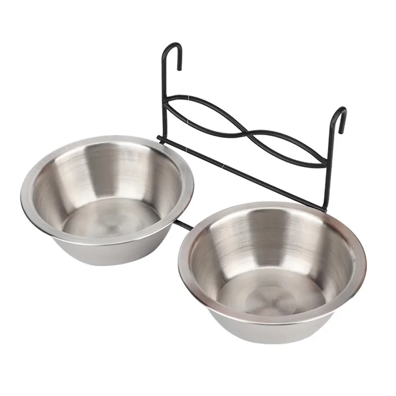 

Hanging Pet Food Water Bowl Great Material Strong Enough Stable Quality Guarantee for Home