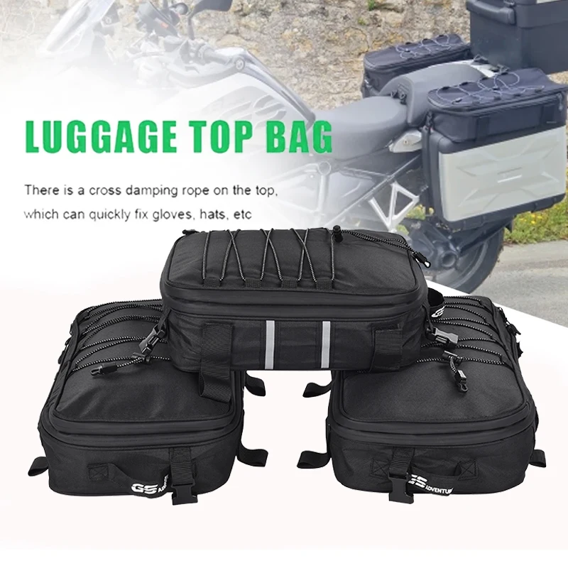 Motorcycle Vario Case Luggage Bag Aluminum bags for BMW For BMW R1200GS LC Adventure GS R1200 1250 LC Side Case Luggage