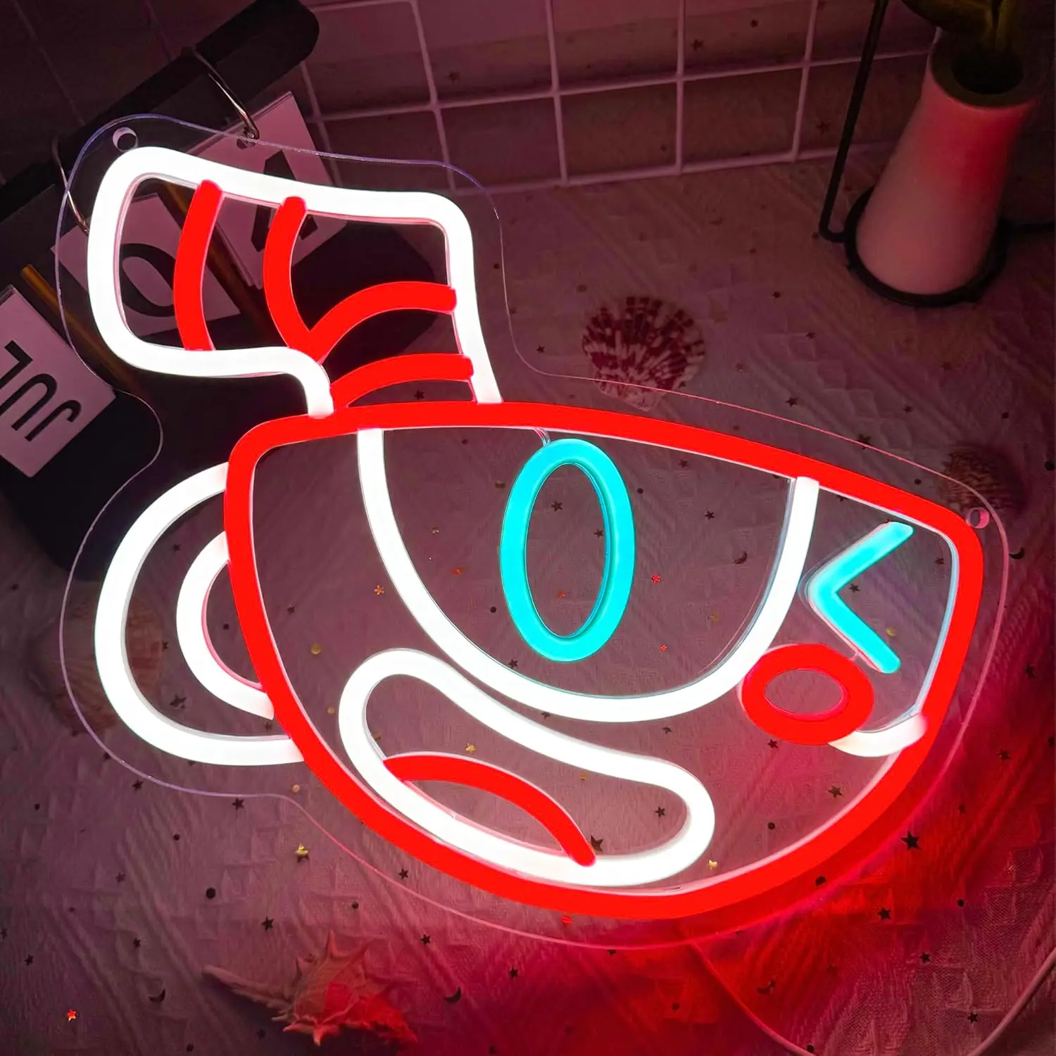 

Neon Sign Decor Party Festival DIY Trendy healing light, USB portable, healing on the go