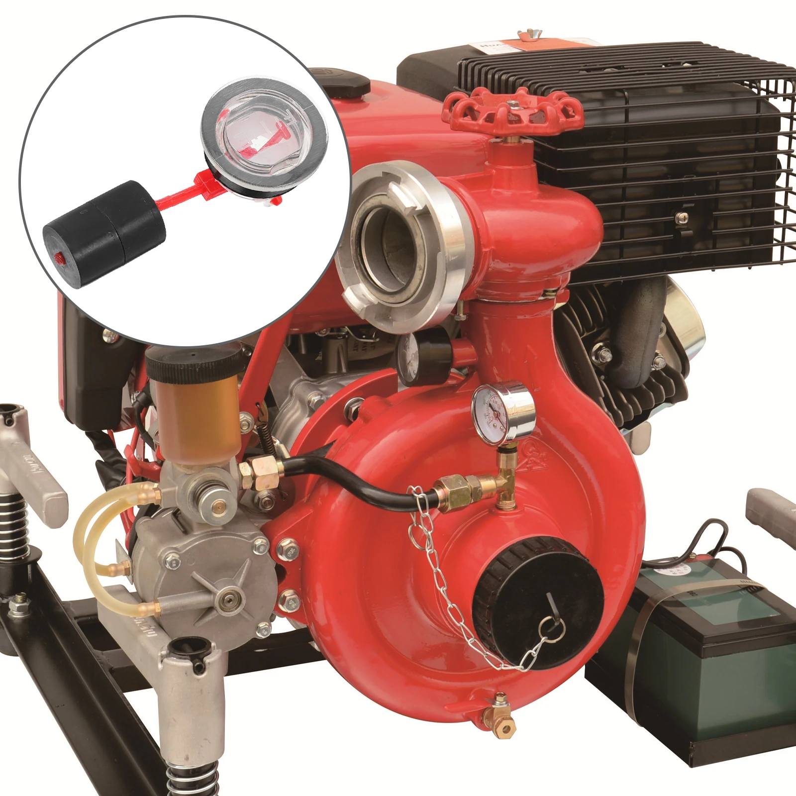 

2pcs Gauge Meter Replacement For Generators Automotive Level Indicator Generator Tank Accessory Level Gauge