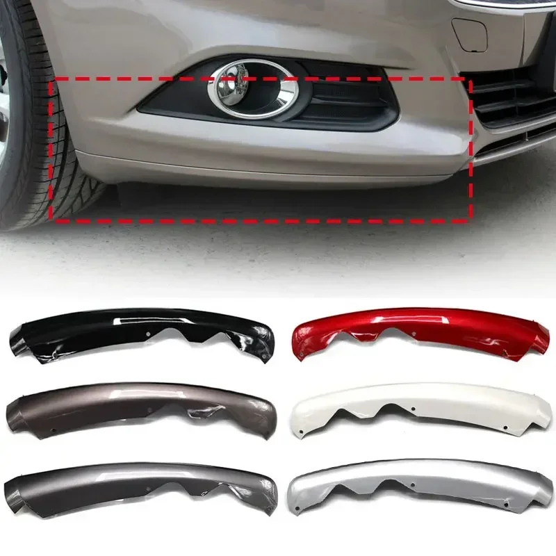 

For Ford Mondeo 2013 2014 2015 2016 1 Pair ABS Car Front Bumper Lower Trim Moulding Styling