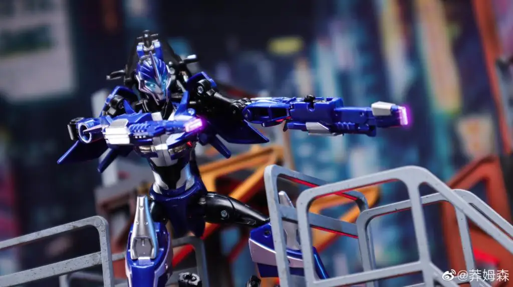 Nuova trasformazione APC APC-Toys First Edit Female TFP Blue Japanese Comic Ver Angel Engine Arcee Motorcycle Action Figure In Box