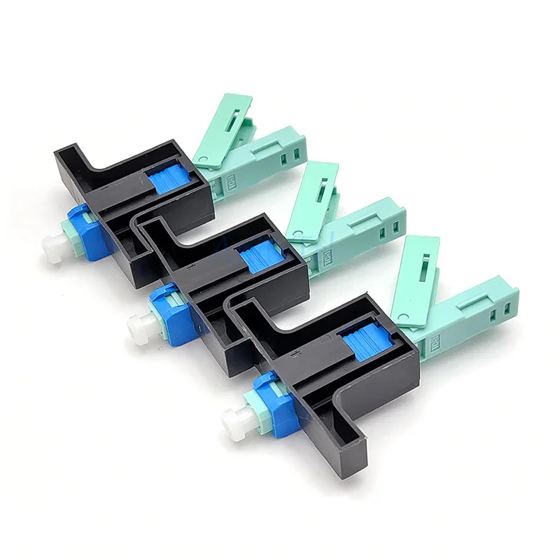 Conector rápido de fibra óptica de alta calidad, conector rápido SM, modo único FTTH, herramienta óptica de 53MM SC/APC SC/UPC