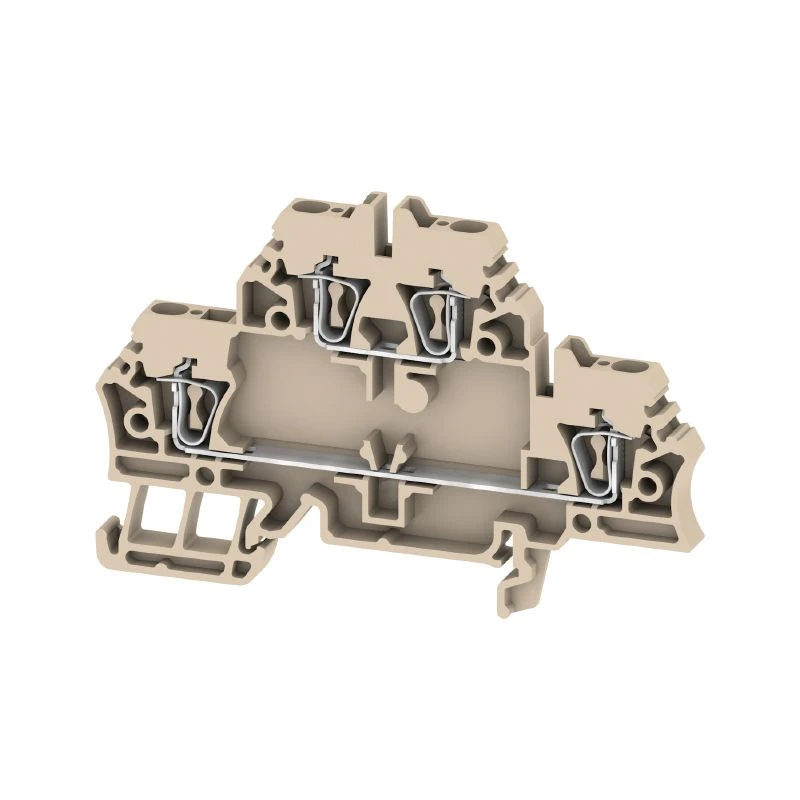 1674300000 Terminal Block ZDK 2.5, Feed-Through Terminal Block, Double-Level Terminal, Spring Connection Genuine