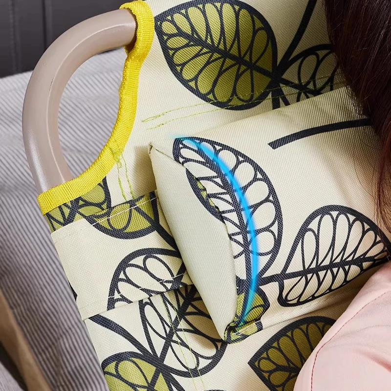 Adjustable Bed Backrest Pillow with Memory FoamSafe Support for Pregnant Women & Elderly, Multi-Functional Lumbar Cushion for