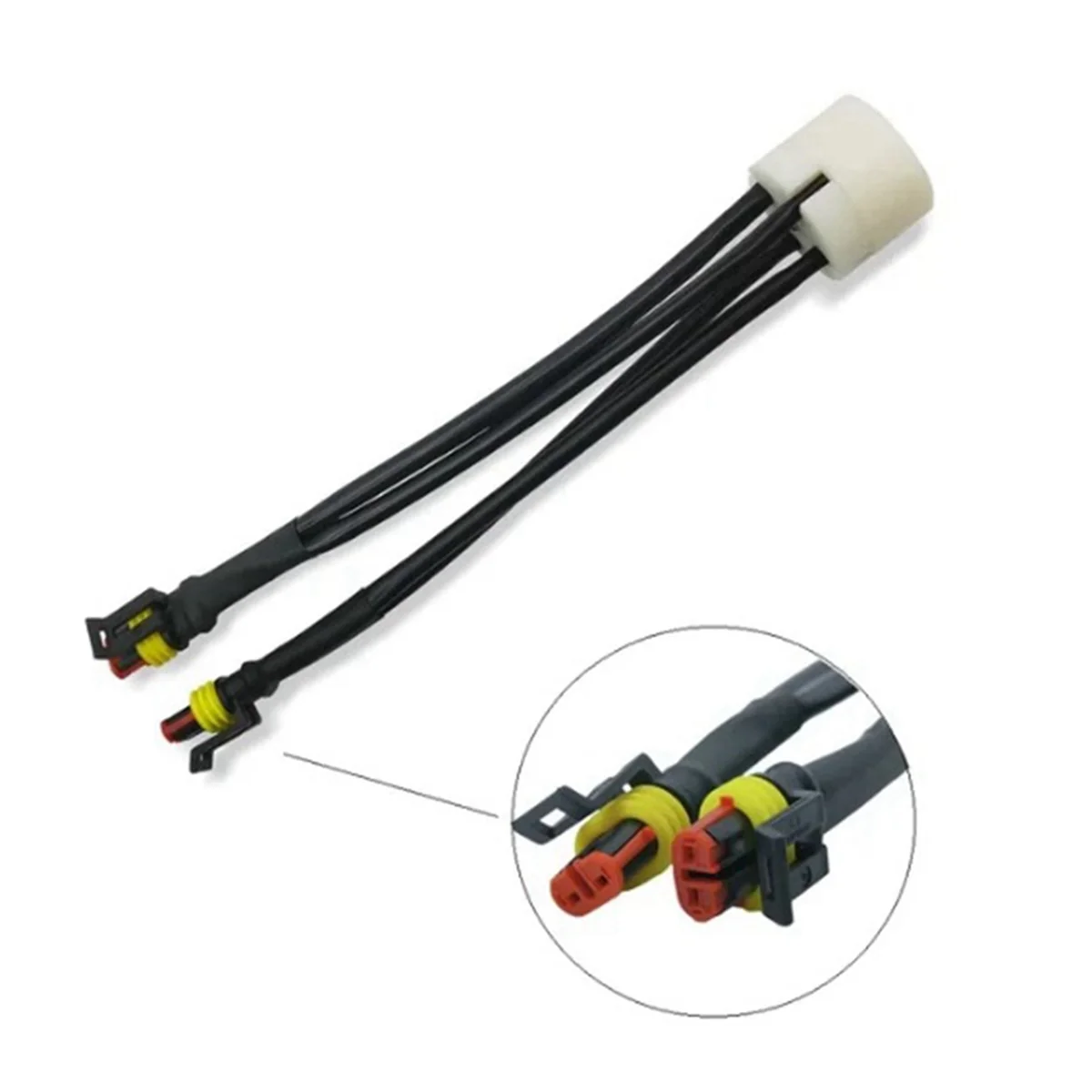 1pc CRIN 4 Pin Fuel Injector Connector Plug Wirng Harness Cable for Bosch Common Rail Injectors Connecting Cables Female