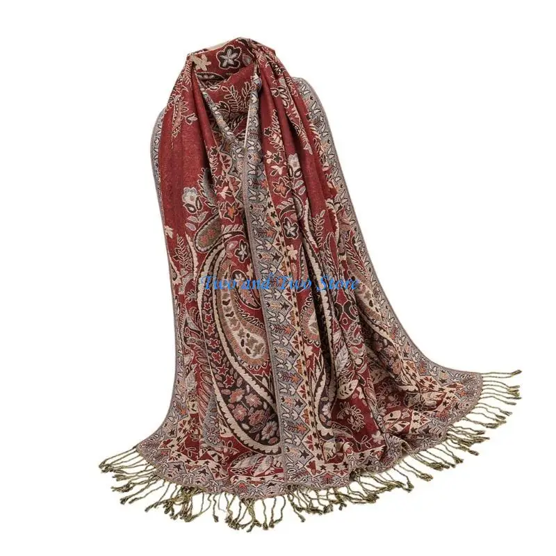 

HX6F Women Winter Neck Warmer Stylish Scarf Cold Weather Warm Neck Wrap Winter Thicken Windproof Soft Scarf