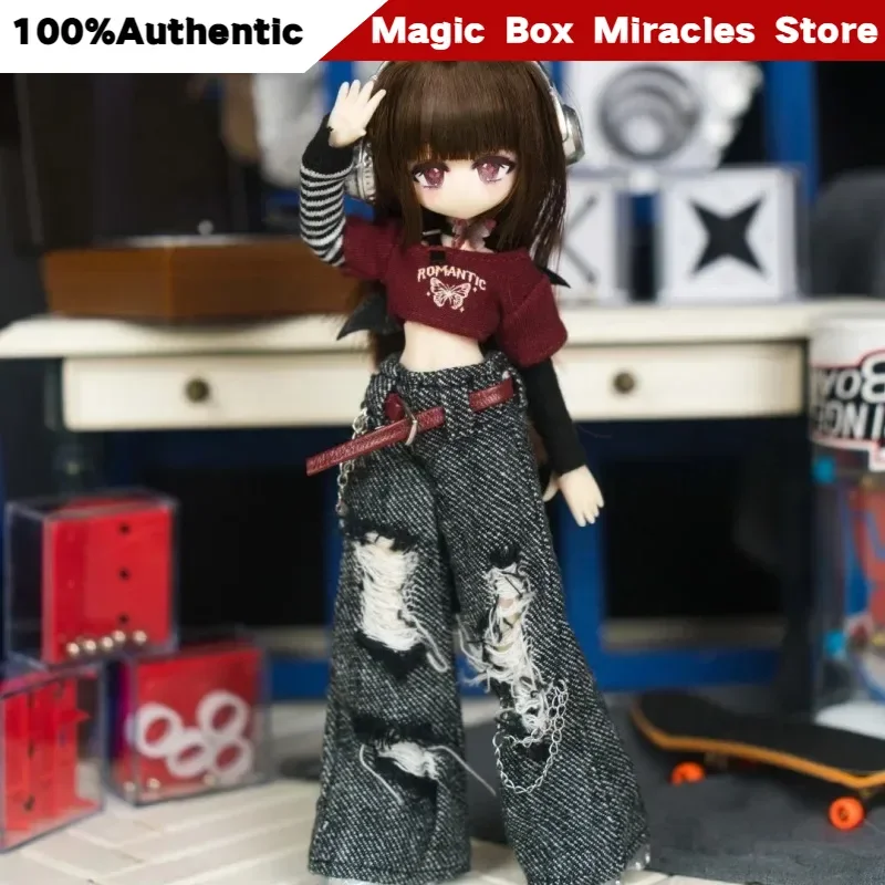 

Genuine Momotale Mjd Movable Doll Girl Body Series 8-Point Bjd Trendy Anime Action Figurines Ornament Collectable Girl Cute Gift