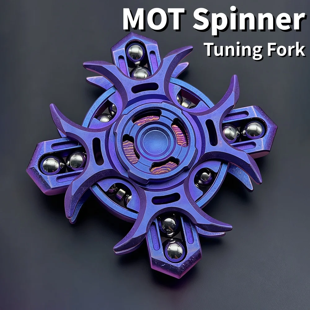 

MOT камертон Fidget Spinner металлические игрушки для взрослых циркониевые гаджеты для облегчения тревоги аксессуары для офисного стола