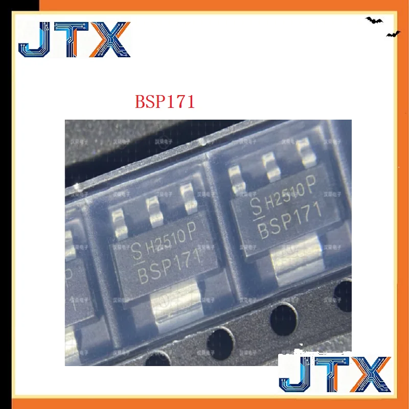 10PCS/LOT MOS  PNP BSP171 SOT223 -60V -1.7A