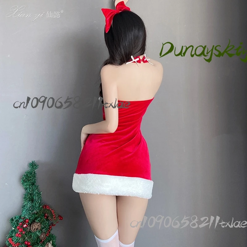 Vestido de lolita de Navidad, disfraces sexys para mujer, accesorios kawaii jirai kei, fiesta de Navidad, cosplay