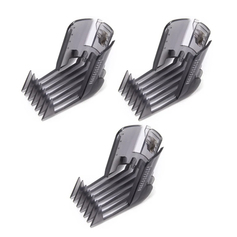 CDAL 3Pcs Practical Hair Trimmer Cutter Barber Head Clipper Comb Fit for Philips QC5130 QC5105 QC5115 QC5120 QC5125 QC5135