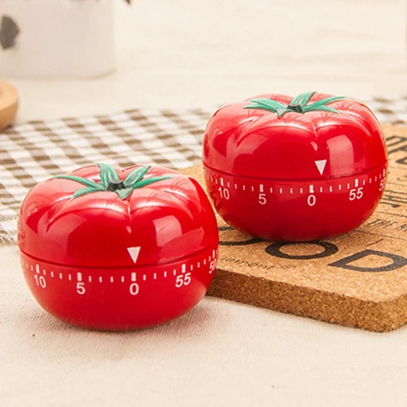 Tomato Timer Electronic Kitchen Timerr Reminder Pomodoro Mechanical Countdown Alarm Cooking Tool Game Timer Clock