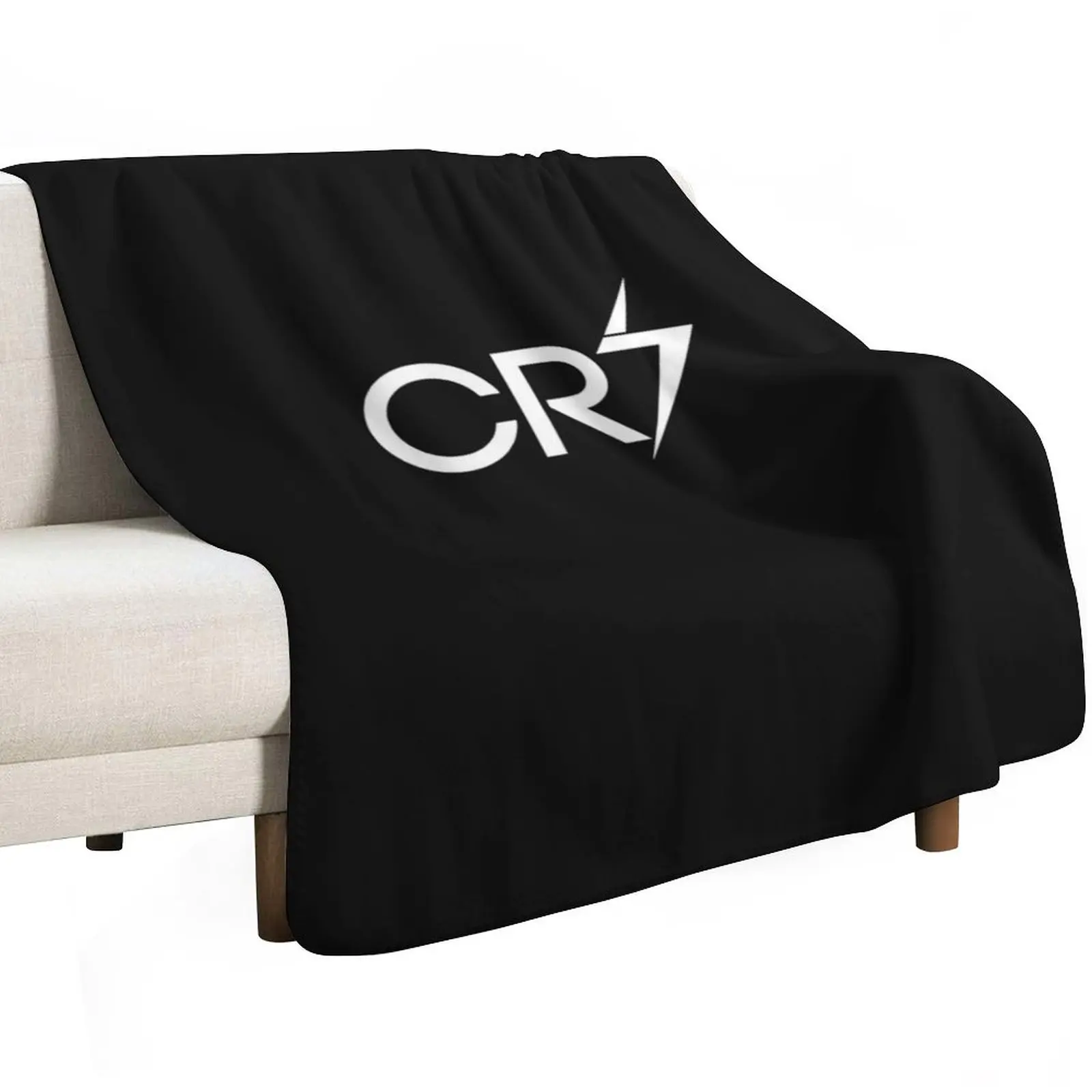 Best Seller - CR7 Logo Merchandise Essential T-Shirt Throw Blanket Thin Soft Blanket for Summer Night Sleeping