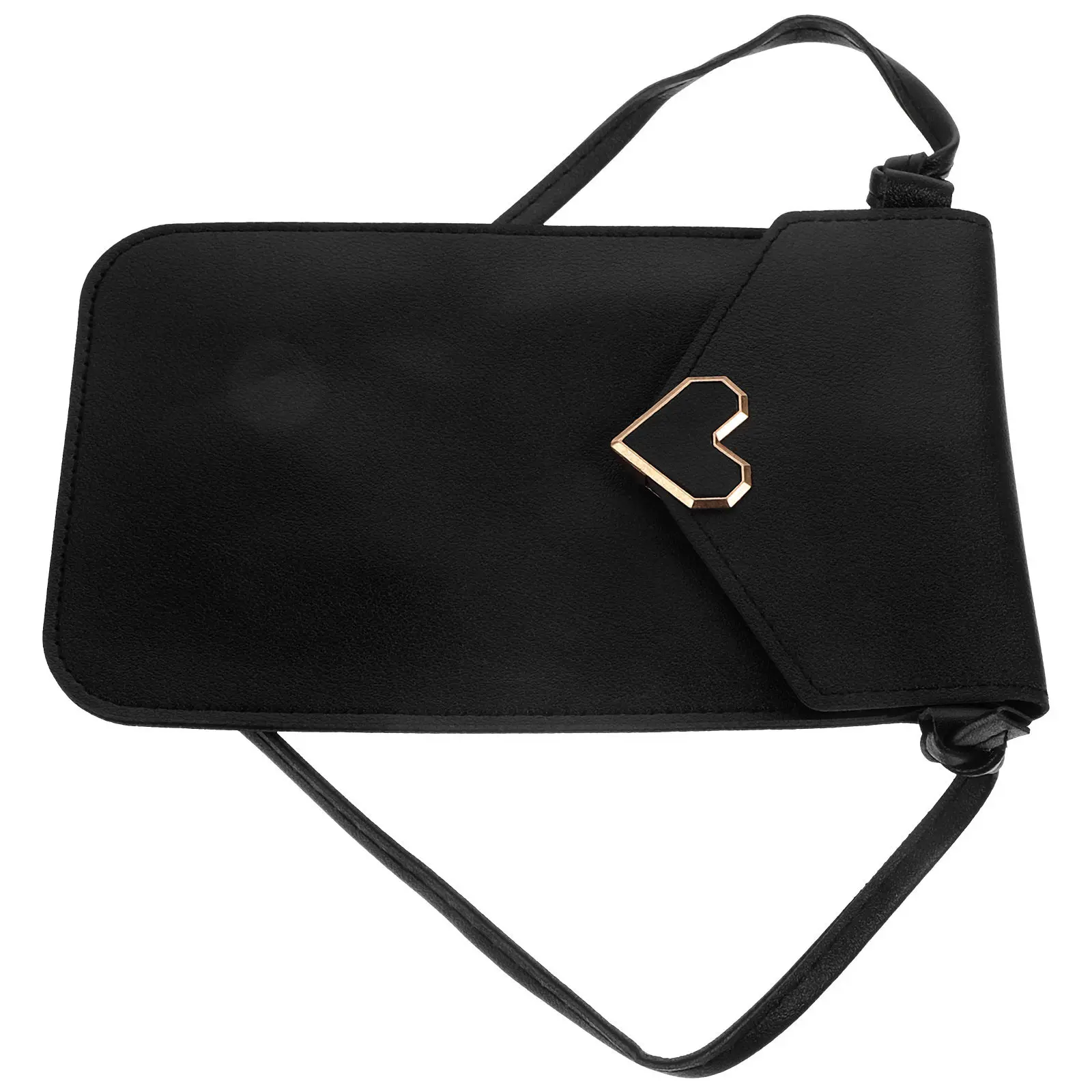 1 unidad: bolso para teléfono con pantalla táctil, tipo bandolera, de cuero sintético, ideal para la playa, fiestas, compras y uso diario. Bolsa para guardar el teléfono móvil.
