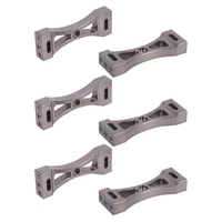 Eco-Friendly-6Pcs Metal Bracket For WPL B1 B14 B16 B24 C14 C24 B36 MN D90 D91 RC Car Upgrade Metal DIY Parts Kit