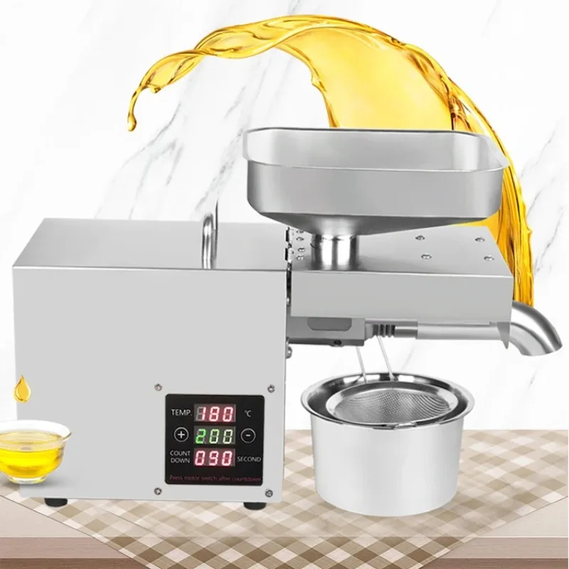 Customized High Efficiency Peanut Oil Press Machine Nut Oil Extractor & Nut Butter Press Processing Equipment