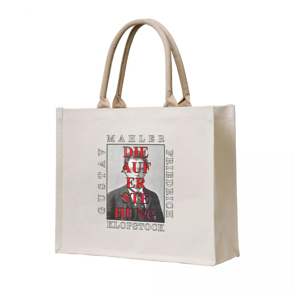 

Gustav Mahler / Friedrich Klopstock: Die Auferstehung Tote Bag shopping bags foldable shopper bag women Women's bags
