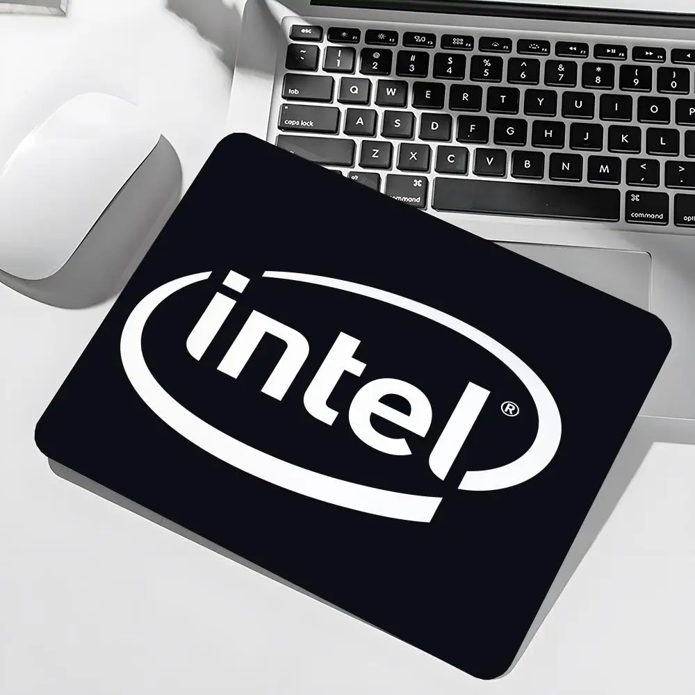 Intel Corporationes Mouse Pad Gamer Large Size Office Desk Protector Mat 450x400X2MM Waterproof Desktop Mouse Pad